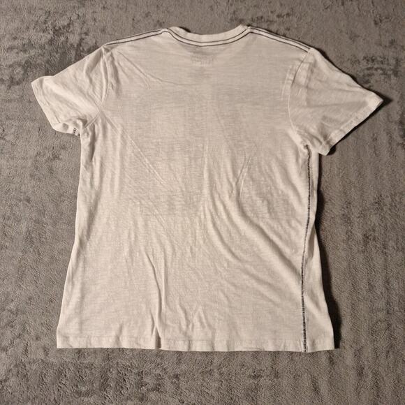 The Raw Uncut 78 Short Sleeve T-Shirt White/Black Size Medium - Picture 4 of 6